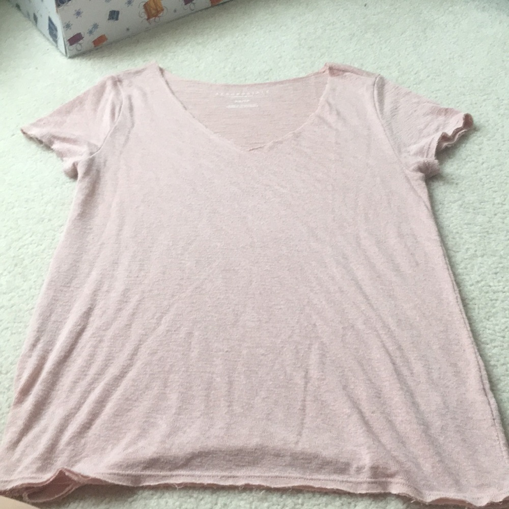 Light pink top, Size XS but runs big